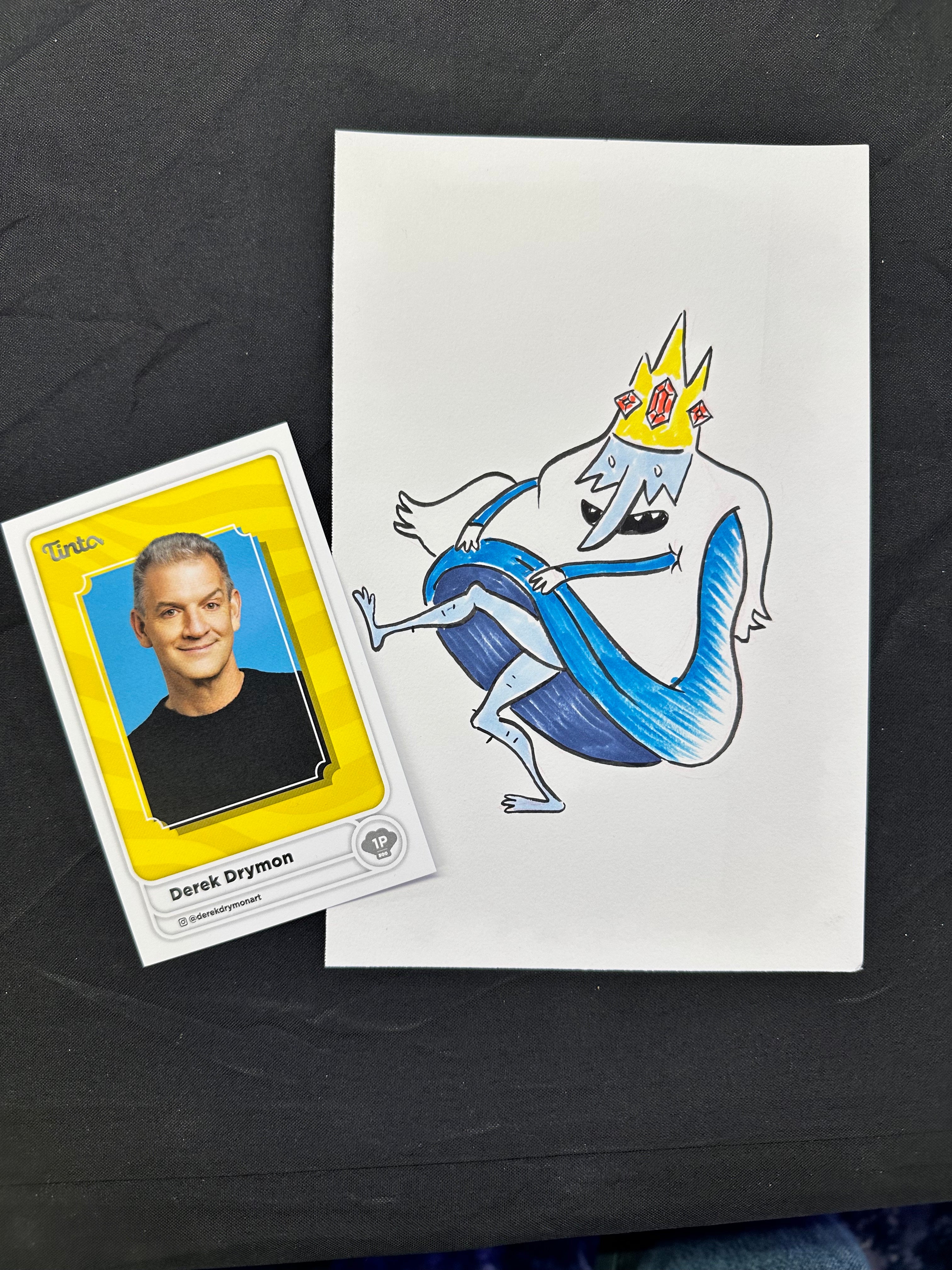 Ice King - Hand-Drawn Sketch